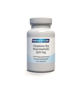 Vitamine B3 niacinamide 500mg