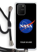 NASA: Samsung Galaxy S10 Lite Transparant Hoesje met koord