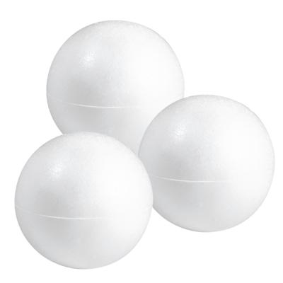 Piepschuim hobby vorm - 3x - bol - 50 cm - DIY knutsel figuren - halve schalen Piepschuim hobby vorm - 3x - bol - 50 cm - DIY knutsel figuren - halve schalen