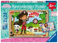 Ravensburger puzzel 2x24 stukjes Gabby&apos;s dollhouse
