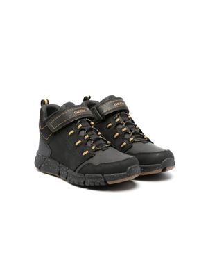 Geox Kids bottines Flexyper à attache scratch - Noir