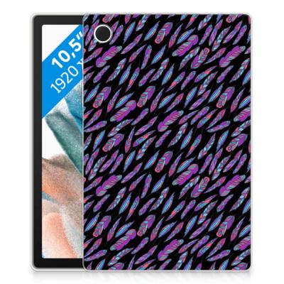 Samsung Galaxy Tab A8 2021/2022 Hippe Hoes Feathers Color Samsung Galaxy Tab A8 2021/2022 Hippe Hoes Feathers Color