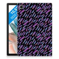 Samsung Galaxy Tab A8 2021/2022 Hippe Hoes Feathers Color