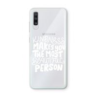 The prettiest: Samsung Galaxy A70 Transparant Hoesje