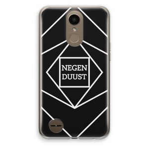 Negenduust geometrisch: LG K10 (2017) Transparant Hoesje