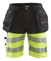 Blåkläder High-Vis short 15961811 | Zwart/High Vis Geel | Maat 62 - 7330509787281