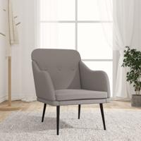 Fauteuil 63x76x80 cm stof taupe