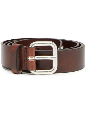 Diesel ceinture B-Inlay en cuir - Marron