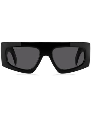 ETRO lunettes de soleil à monture rectangulaire - Noir