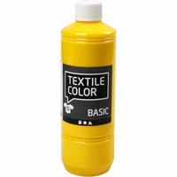 Creativ Company Textielverf - primair geel, 500ml