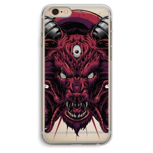 Hell Hound and Serpents: iPhone 6 Plus / 6S Plus Transparant Hoesje
