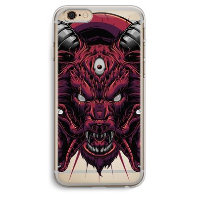 Hell Hound and Serpents: iPhone 6 Plus / 6S Plus Transparant Hoesje