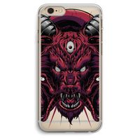 Hell Hound and Serpents: iPhone 6 Plus / 6S Plus Transparant Hoesje