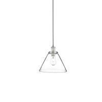 Searchlight HanglampPyramid Ø 29cm mat zilver - 3228SS