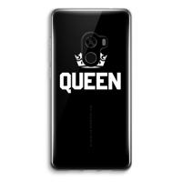 Queen zwart: Xiaomi Mi Mix 2 Transparant Hoesje - thumbnail