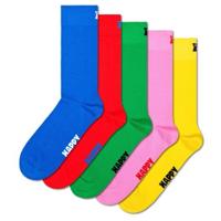 Happy socks 5 stuks Solid Socks * Actie *