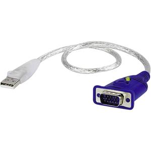 ATEN 2A-130G VGA / USB Adapter [1x VGA-stekker - 1x USB-A 2.0 stekker] Transparant 0.35 m