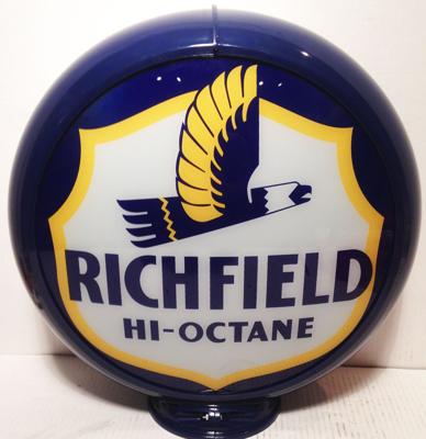 Richfield Hi-Octane Benzinepomp Bol