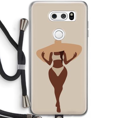 Let's get salty: LG V30 Transparant Hoesje met koord
