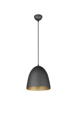 Trio Zwarte hanglampTilda Ø 25cm - R30661080