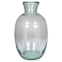 bloemenvaas/vazen van glas D18 cm en H29,5 cm   -