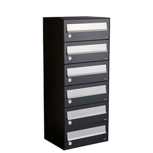 Allux Hive Set 1-Breed, 6-Hoog Zwart - 40030070_1x6