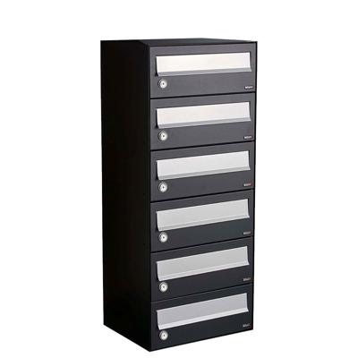 Allux Hive Set 1-Breed, 6-Hoog Zwart - 40030070_1x6