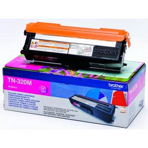 Brother toner, 1.500 pagina&apos;s, OEM TN320M, magenta