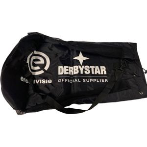 Derbystar Ballenzak Eredivisie 10 tot 12 ballen Zwart wit