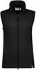 Hakro 247 Women´s fleece vest ECO - Black - M