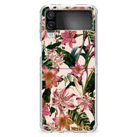 Samsung Galaxy Z Flip 4 TPU Case Flowers