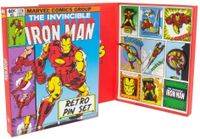 Marvel - Iron Man Retro Pin Badge Set - thumbnail