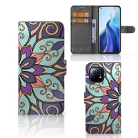 Xiaomi Mi 11 Hoesje Purple Flower