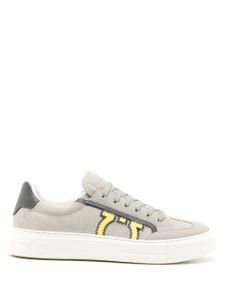 Ferragamo baskets Borg 5 - Gris