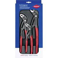 Knipex Cobra Waterpomptangenset Werkplaats 3-delig Instelling met druk op de knop, Zelfklemmend effect, Fijnafstelling - thumbnail