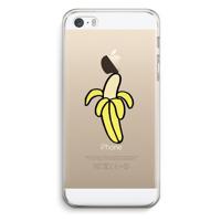 Banana: iPhone 5 / 5S / SE Transparant Hoesje