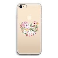 GRL PWR Flower: iPhone 7 Transparant Hoesje
