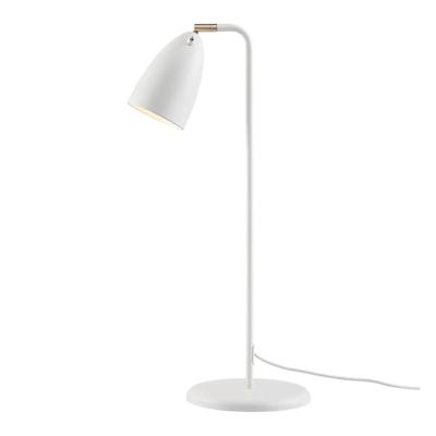 Kleine witte tafellamp met schakelaar en GU10 &apos;Nexus&apos; DFTP