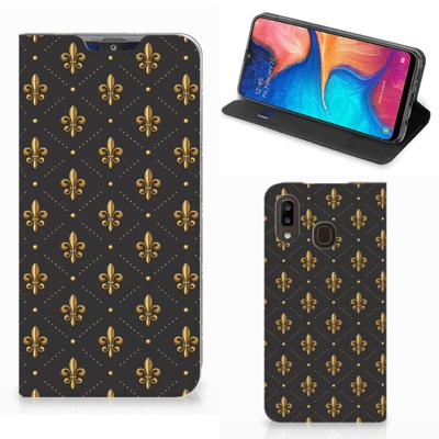 Samsung Galaxy A30 | Hoesje met Magneet | Franse Lelie