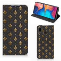 Samsung Galaxy A30 | Hoesje met Magneet | Franse Lelie