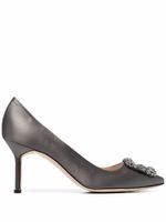 Manolo Blahnik escarpins Hangisi 80 mm - Gris - thumbnail