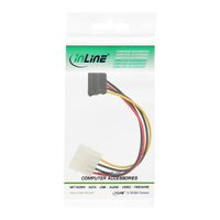 InLine 29670W SATA-kabel 0,15 m Zwart - thumbnail