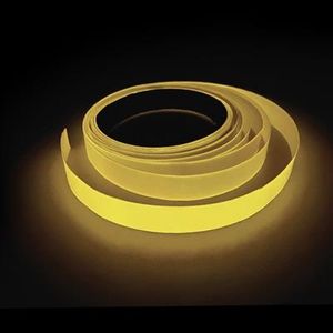 Glow In The Dark UV Tape Geel (5m)