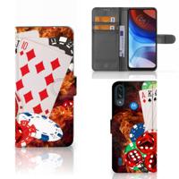 Motorola Moto E7i Power | E7 Power | Wallet Case | met Pasjes | Casino