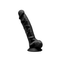 Zwarte Dildo Silexd Zwart