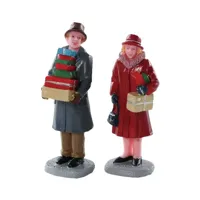 Lemax mailing frenzy s/2 kerstdorp figuur type 2 Caddington Village 2018 Lemax mailing frenzy s/2 kerstdorp figuur type 2 Caddington Village 2018