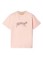 Off-White Kids t-shirt Arrows à logo imprimé - Rose - thumbnail