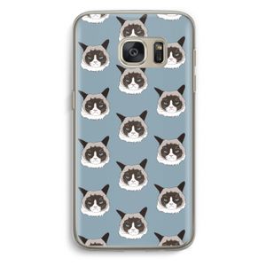 It's a Purrr Case: Samsung Galaxy S7 Transparant Hoesje