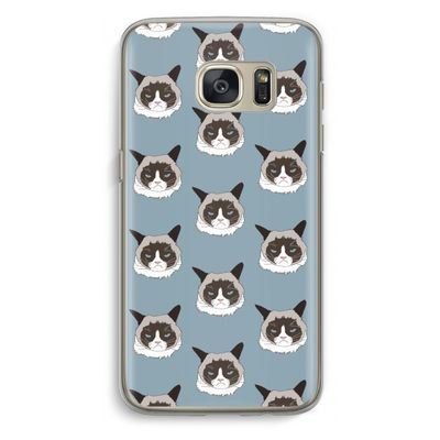 It's a Purrr Case: Samsung Galaxy S7 Transparant Hoesje