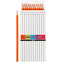 Creativ Company Driehoekige kleurpotloden - oranje, 12st.